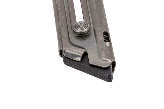 Ruger full capacity Mark IV 22/45 .22 LR 10-round magazine with durable finish and high reliable follower.